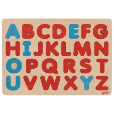 Goki Puzzle Abeceda - inspirováno Montessori