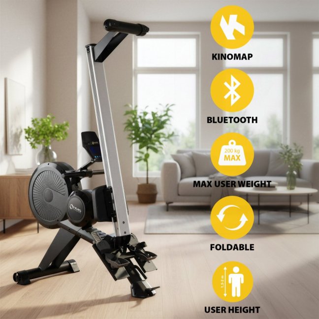 Magnetický veslovací trenažér HMS ZM1856