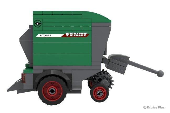 BRIXIES Plus 222.710 Fendt Rotana F - lis na válcové balíky, 1:32, 164 k