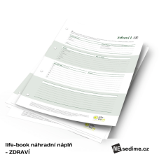 life-book náhradní náplň - ZDRAVÍ (20 listů)