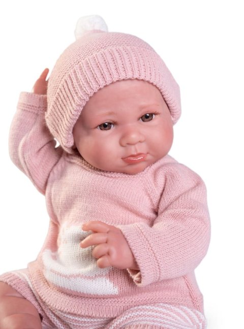Antonio Juan 80324 SWEET REBORN LUCA - realistická panenka miminko s měkkým látkovým tělem - 42 cm