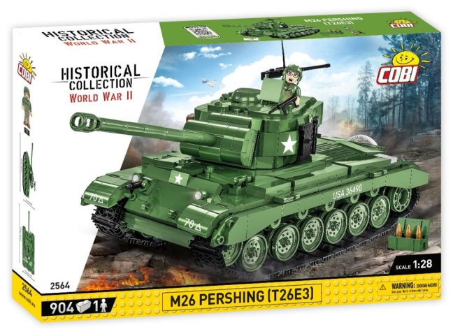 COBI 2564 II WW M26 Pershing T26E3, 904 k, 1 f