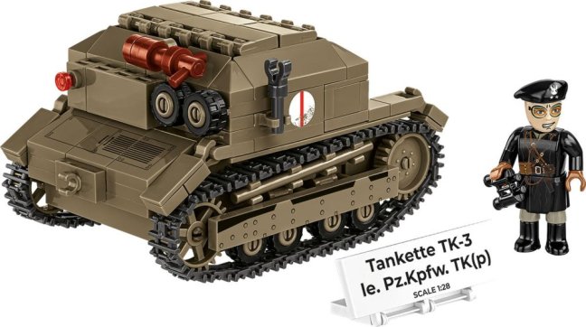 COBI 2658 II WW Tankette TK-3, 1:28, 323 k, 1 f