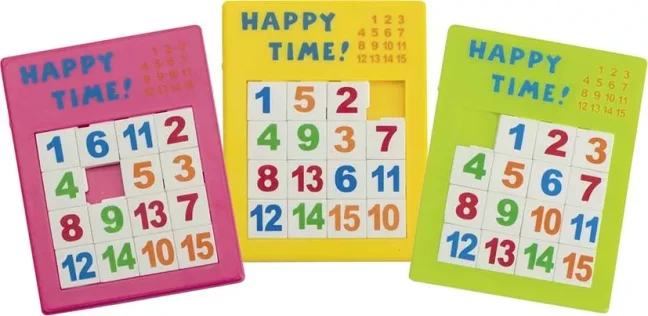 Logická hra – posunovací puzzle čísla