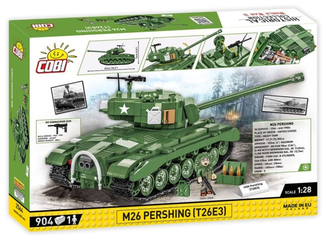 COBI 2564 II WW M26 Pershing T26E3, 904 k, 1 f