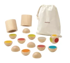 PlanToys Pexeso půlkulaté