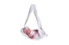 Antonio Juan 82309 Můj malý REBORN TUFI - realistická panenka miminko s měkkým látkovým tělem - 33 cm