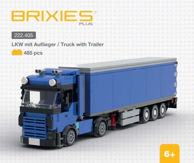 BRIXIES Plus 222.405 Kamion s návěsem, 485 k