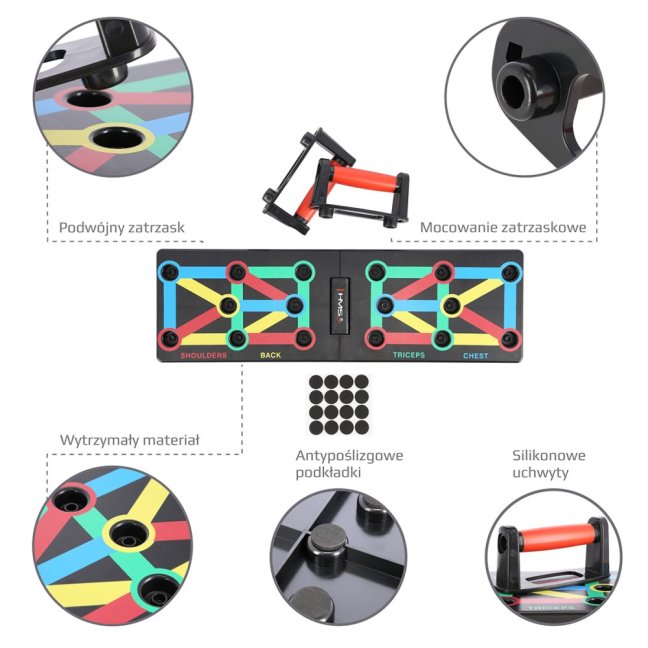 Multifunkční deska pro trénink kliků PU12 HMS
