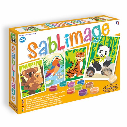 Sablimage: Pískové obrázky - Ohrožená zvířata