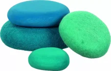 Goki Stohování - Vlněné a dřevěné kameny