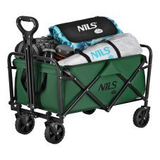 Skládací kempingový vozík NILS Camp NC4306 zelený