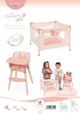 DeCuevas 40074 Nábytkový set pro panenky 2 v 1 Tulipe 2025