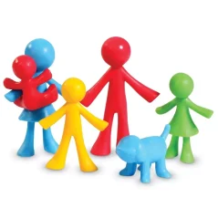 Learning Resources Figurky - Rodina, 24 ks