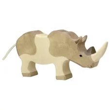 Dřevěná figurka - Nosorožec