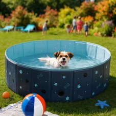 Skládací bazén pro psy NILS NC2805 120x30 cm