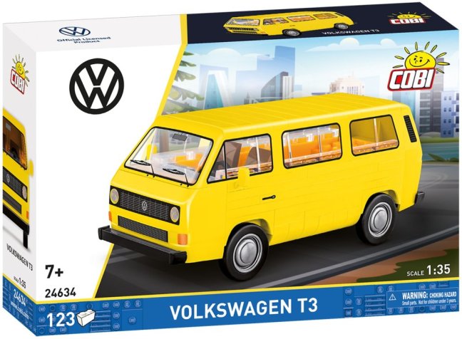 COBI 24634 Volkswagen T3, 1:35, 123 k