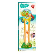 Lucy & Leo 240 Mazané opičky  - dřevěná nástěnná hračka