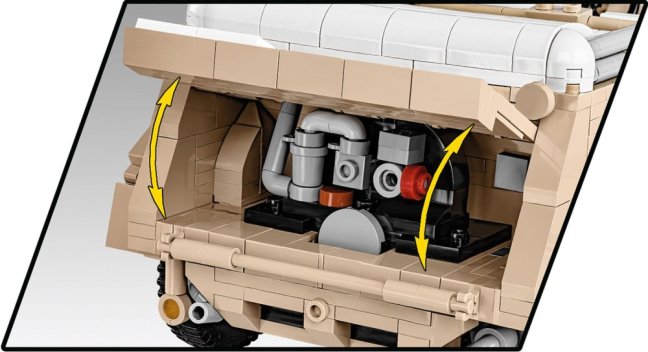 COBI 2803 Kubelwagen TYP 82, 1:12, 1326 k