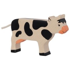 Dřevěná figurka - Kráva