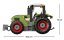 BRIXIES Plus 222.727 CLAAS AXION 960 - traktor, 233 k