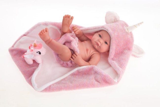 Antonio Juan 50086 NICA - realistická panenka miminko s celovinylovým tělem - 42 cm