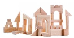PlanToys Přírodní stavebnice (50 ks)