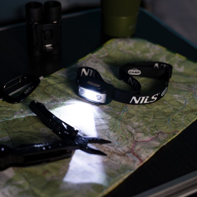 LED čelovka NILS Camp NC0006 180 lm