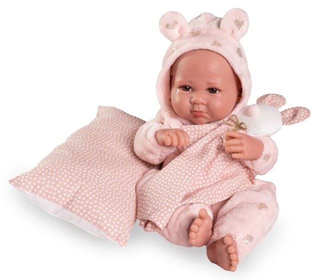 Antonio Juan 50416 LUCA - realistická panenka miminko s celovinylovým tělem - 42 cm