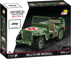 COBI 2806 Willys MB sanitka 1:12, 1131 k