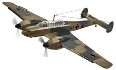COBI 5777 II WW Messerschmitt Bf 110C, 1:32, 573 k, 2 f
