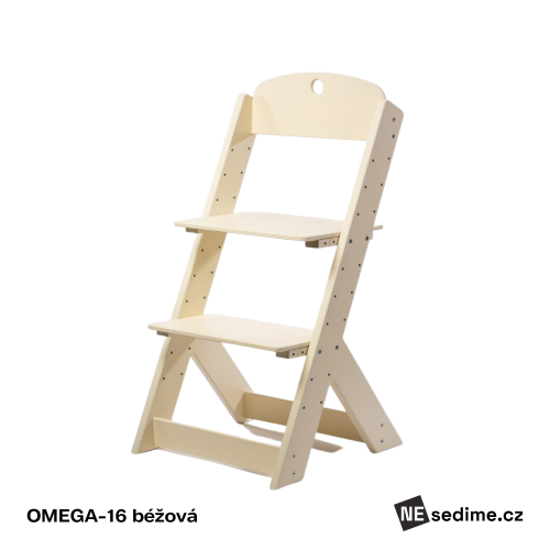 Rostoucí židle OMEGA-16 - Vybraná barva pro rostoucí židli OMEGA: přírodní
