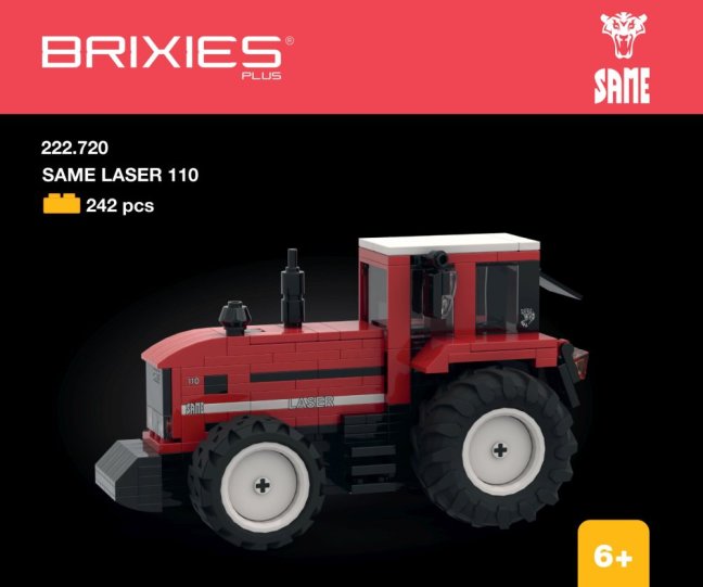 BRIXIES Plus 222.720 Same Laser 110 - traktor, 242 k