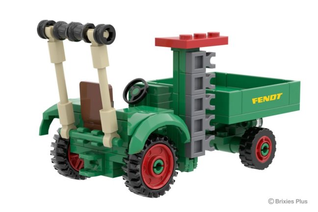 BRIXIES Plus 222.705 Fendt GT Classic Club Collection - historický traktor s příslušenstvím, 1:32, 169 k