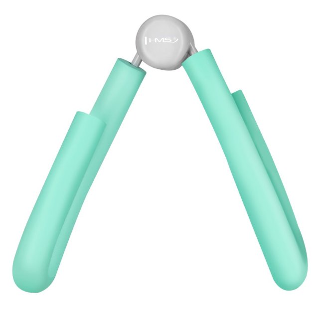 Posilovač HMS Thigh Master TM01 šedý/mátový