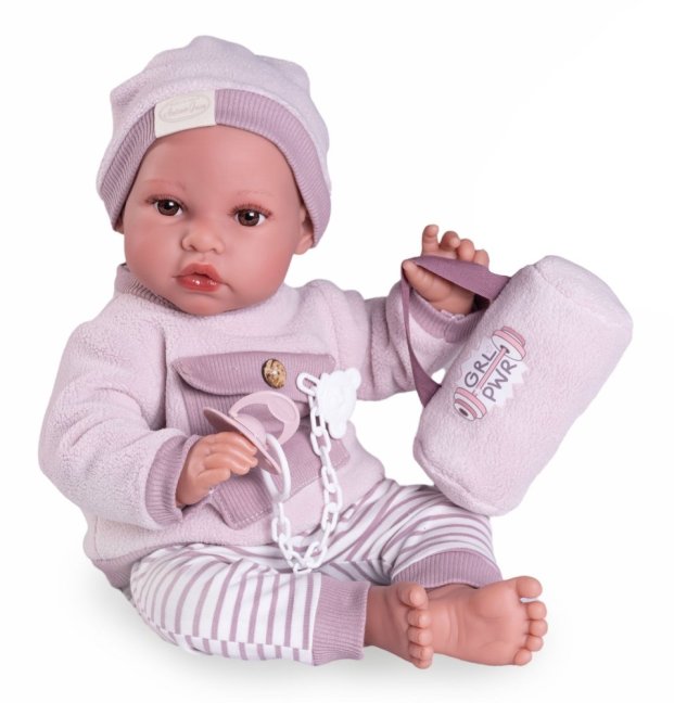 Antonio Juan 33391 ERIKA - realistická panenka miminko s měkkým látkovým tělem - 42 cm
