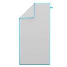 Ručník z mikrovlákna NILS NCR13 šedý/modrý