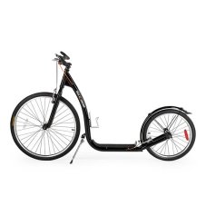 Koloběžka NILS Extreme WHS261 černá s pumpovanými koly 26/20"