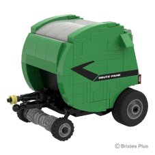 BRIXIES Plus 222.725 DEUTZ-FAHR Varimaster - lis na válcové balíky, 215 k