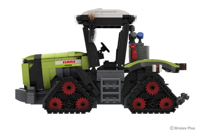 BRIXIES Plus 222.731 CLAAS Xerion 12.650 TERRA TRAC - pásový traktor, 682 k