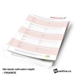 life-book náhradní náplň - FINANCE (20 listů)