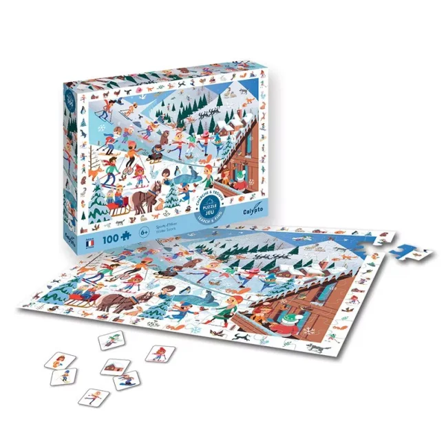 Sentosphere Puzzle - Zimní sporty