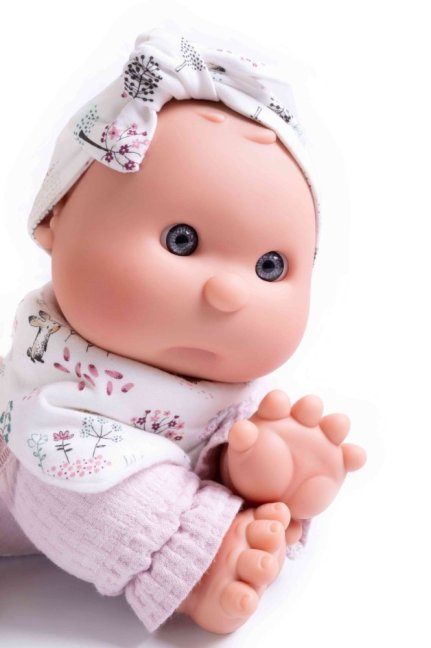 Antonio Juan 8301 Moje první panenka - miminko s měkkým látkovým tělem - 36 cm