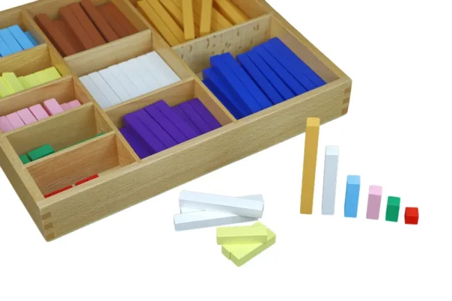 Moyo Montessori Barevné počítací tyčinky