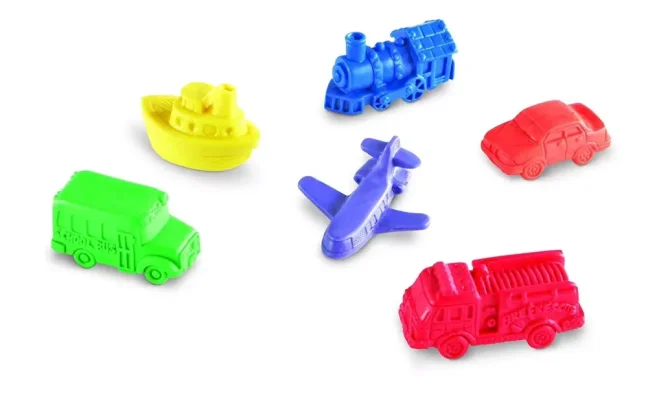 Learning Resources Mini dopravní prostředky, 72 ks