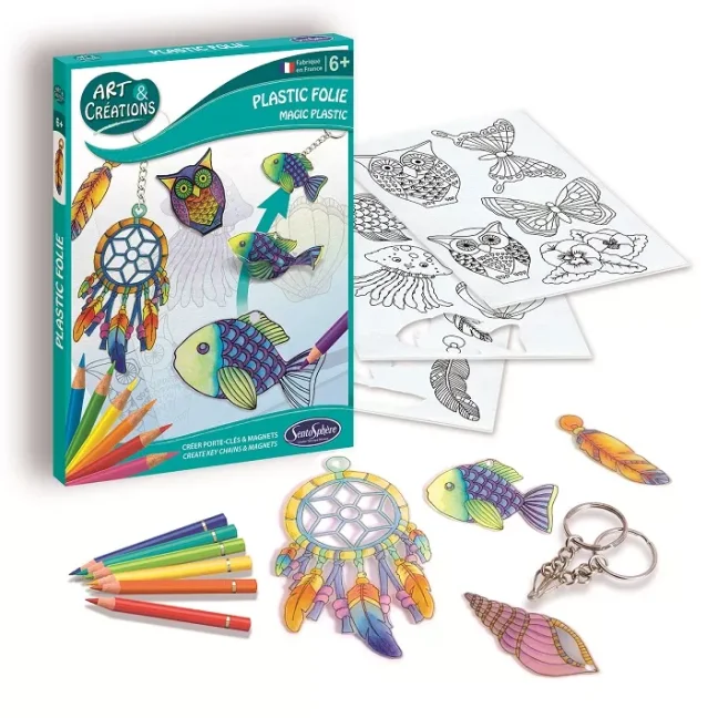 Sentosphere Magická folie - klíčenky a magnetky Sentosphere Magická folie - klíčenky a magnetky