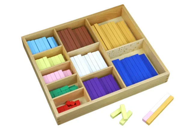Moyo Montessori Barevné počítací tyčinky