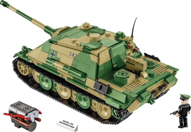 COBI 2574 II WW Jagdpanther Sd. Kfz. 173, 1:28, 970 k, 1 f