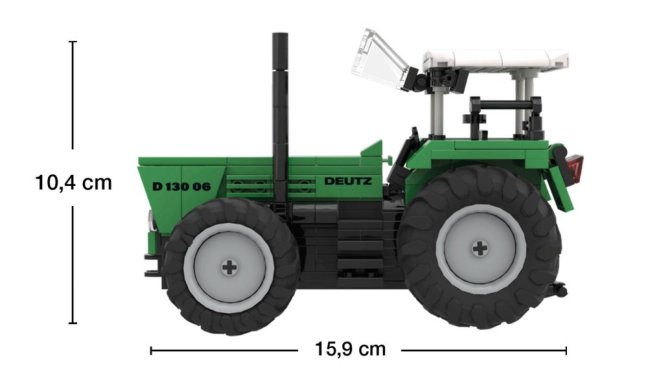 BRIXIES Plus 222.723 DEUTZ D 130 06 - traktor, 236 k