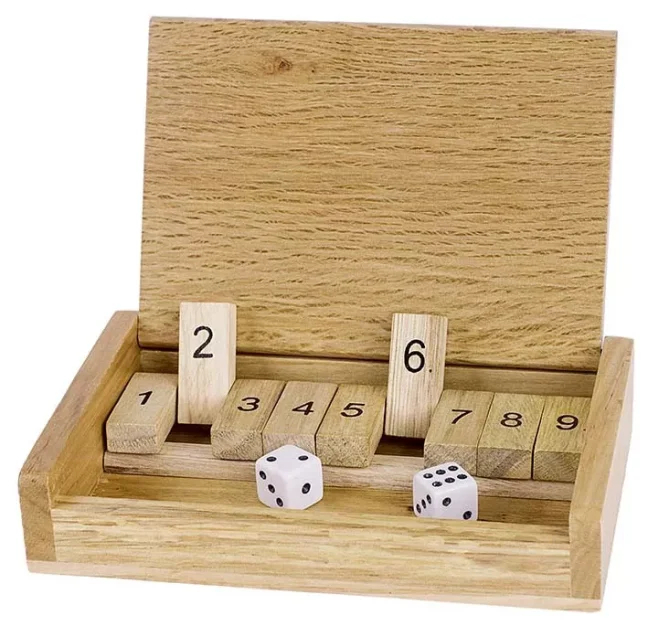 Cestovní hra - Shut the box